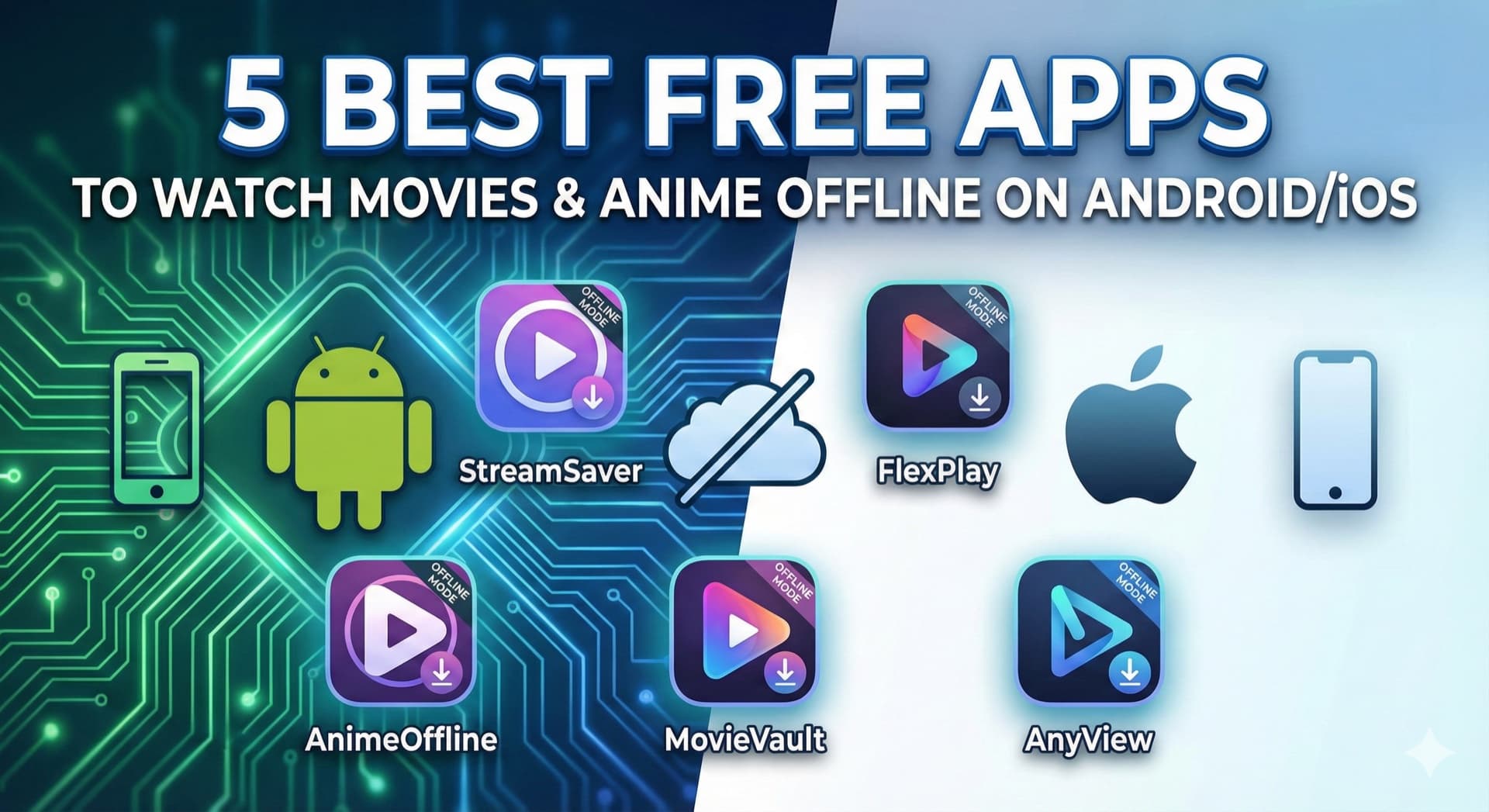 Best Free Apps to Watch Movies & Anime Offline on Android and iOS